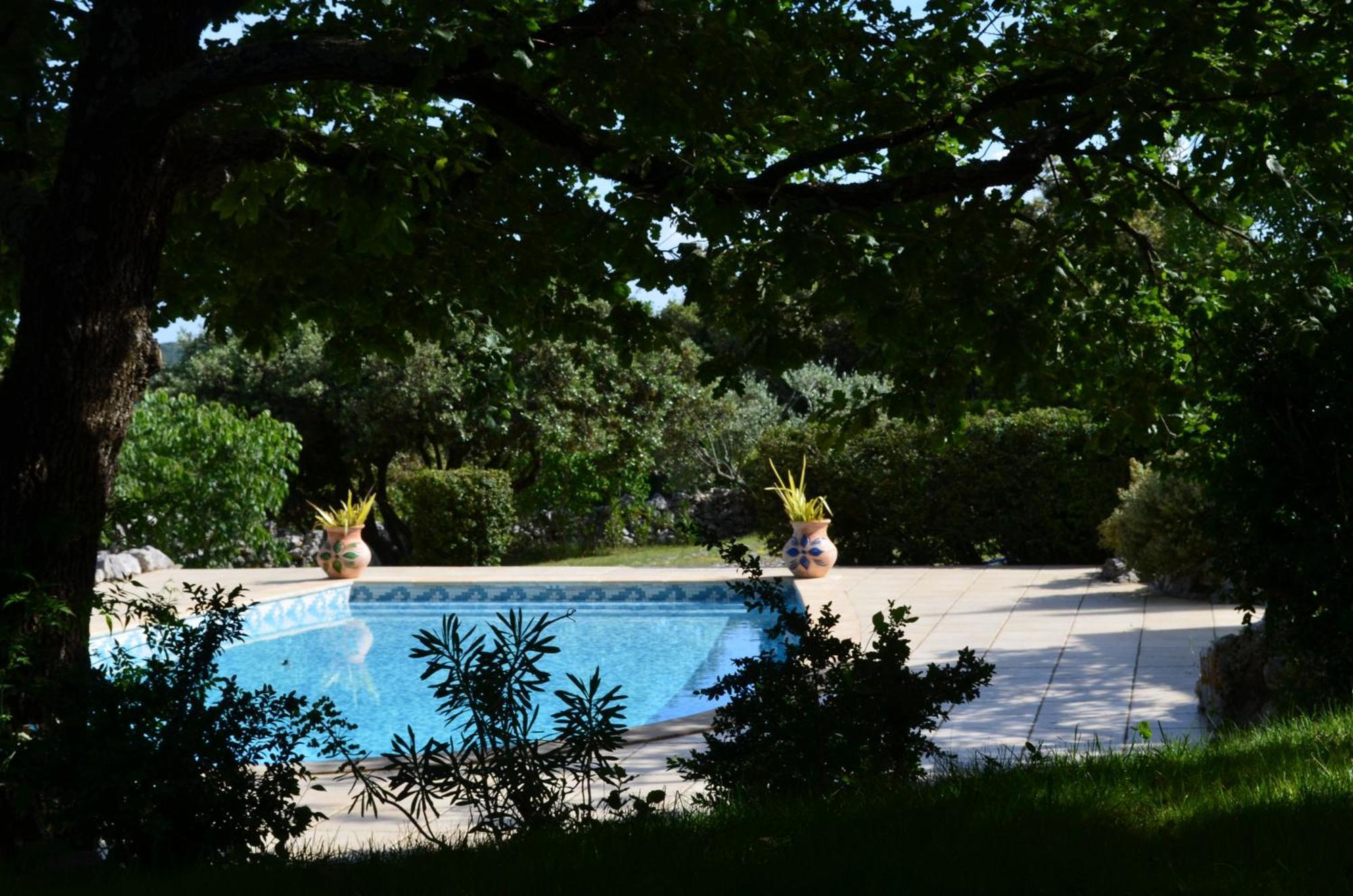 Sous Les Chenes Villa Lussan Kültér fotó