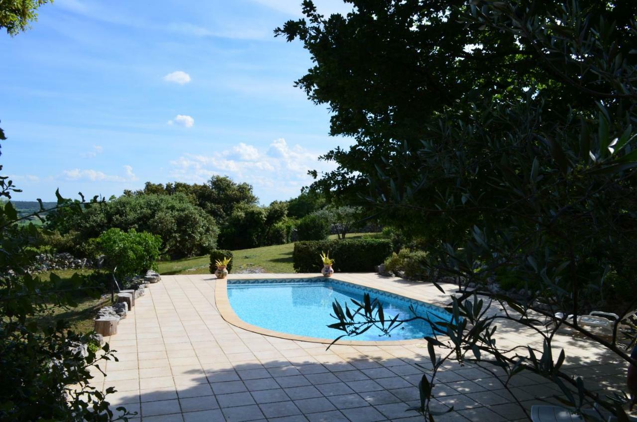 Sous Les Chenes Villa Lussan Kültér fotó