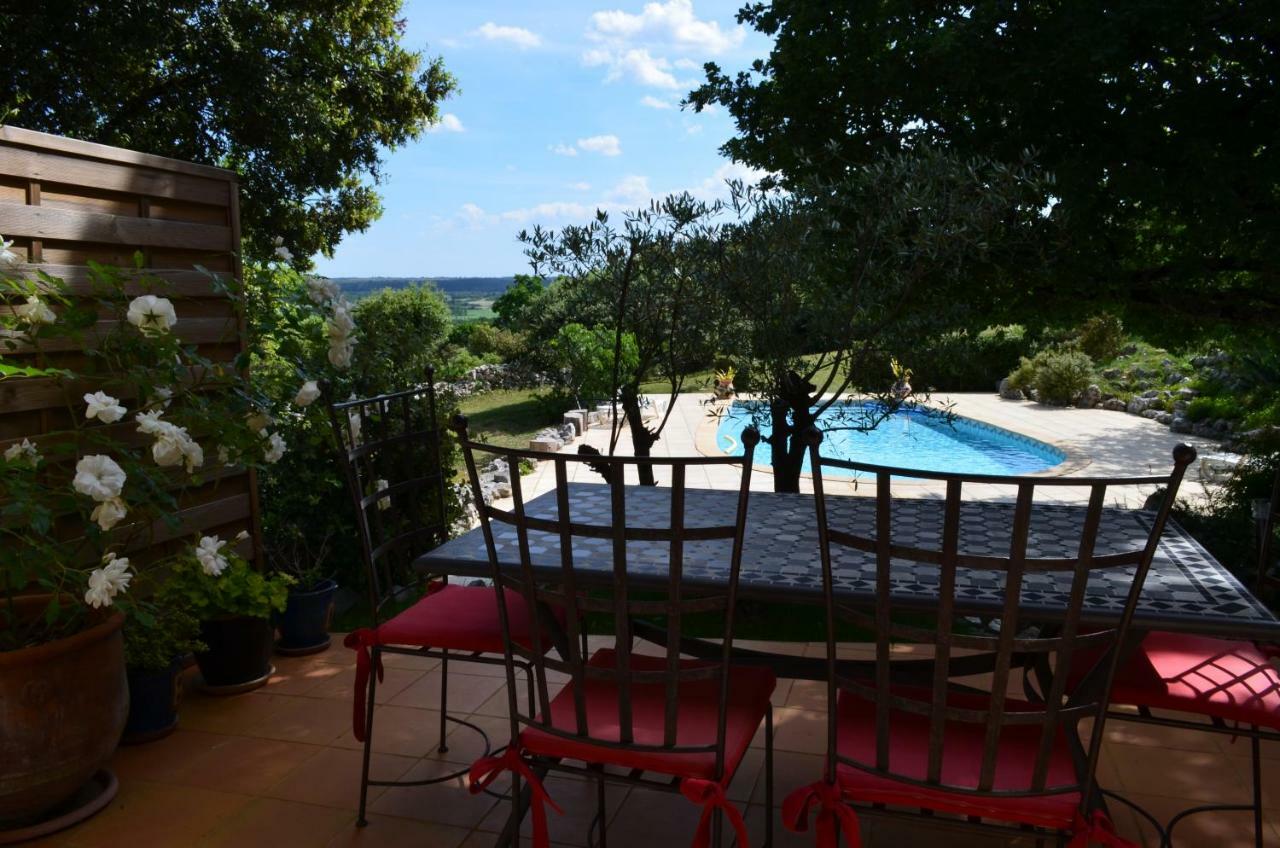 Sous Les Chenes Villa Lussan Kültér fotó