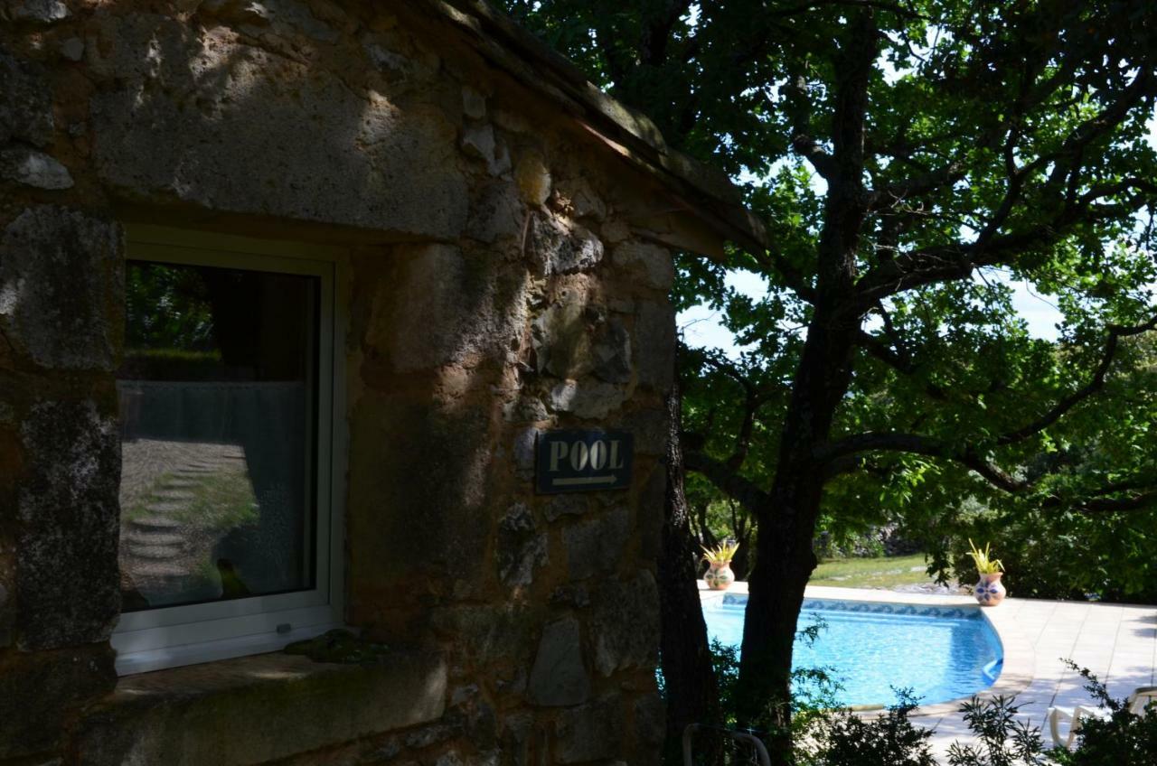 Sous Les Chenes Villa Lussan Kültér fotó