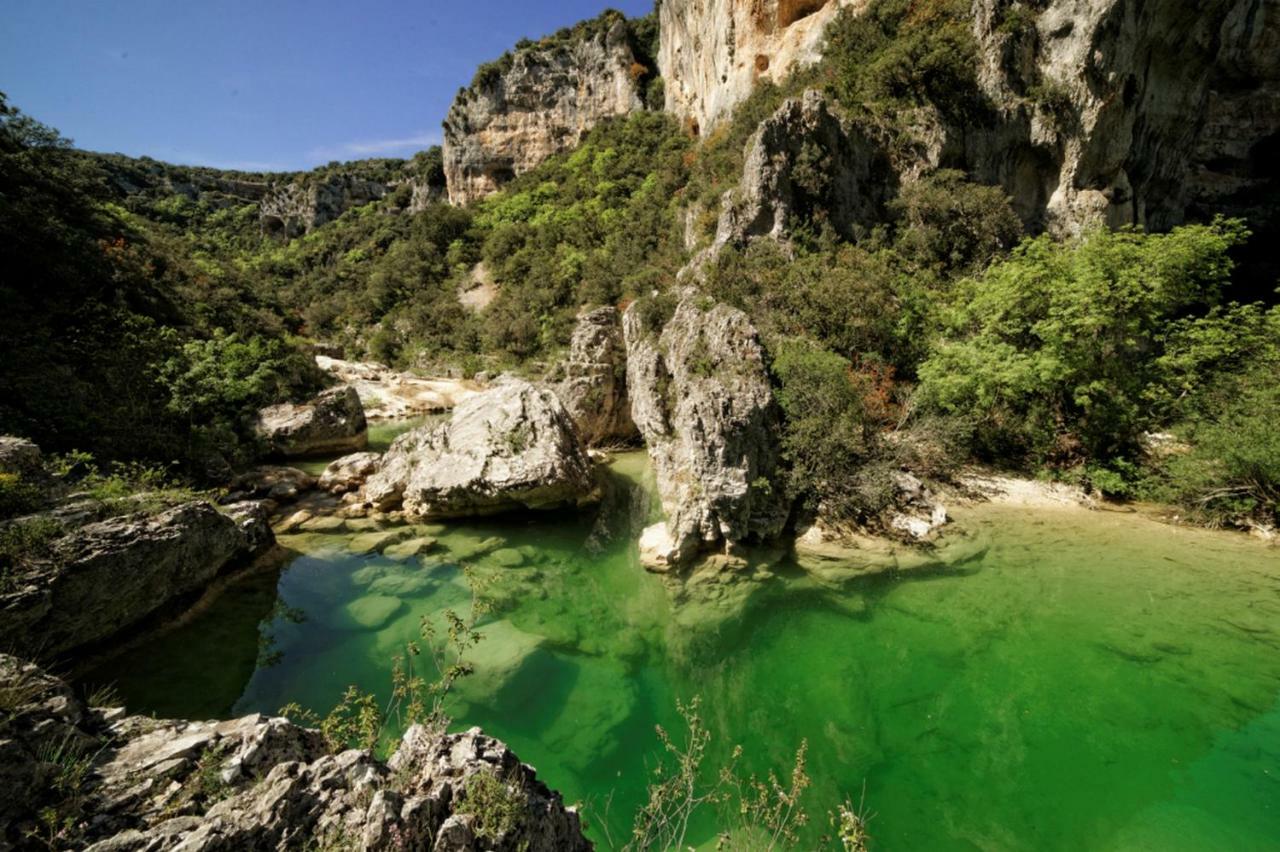 Sous Les Chenes Villa Lussan Kültér fotó